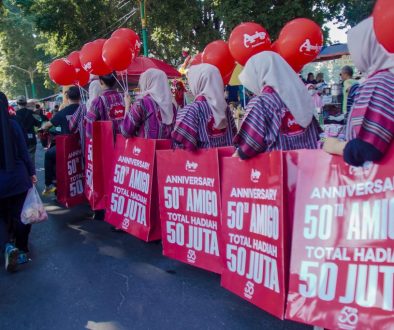 Minggu Pagi Makin Seru, Amigo Hadir di CFD Sukoharjo
